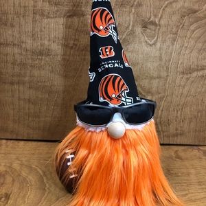 Bengals Cincinnati Gnome NFL Orange Black Football Sports Ball Fan Sunglasses